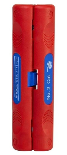 Weicon 52002002 Afisoleringsværktøj Egnet Til Cat5-Kabel, Cat6-Kabel, Cat7-Kabel, Twisted-Pair Kabel 4.5 Til 10 Mm