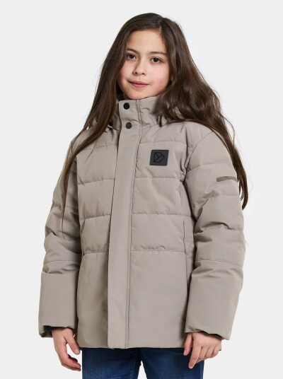 Didriksons Silikat Vinterjakke Ash Brown 120