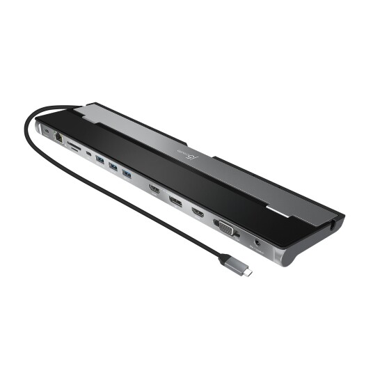 J5Create JCD543 USB C Triple Skjerm Dokkingstasjon
