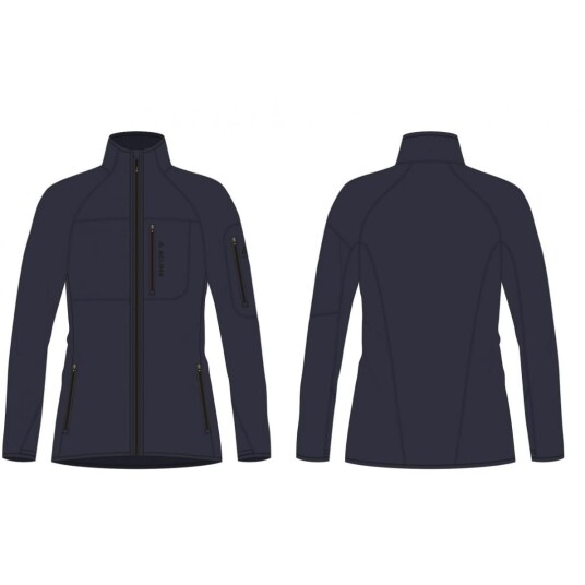 Aclima FleeceWool V2 Jacket W´s Dame, 232 Navy Blazer, 2XL Aclima FleeceWool V2 Jacket W´s Dame, 232 Navy Blazer, 2XL