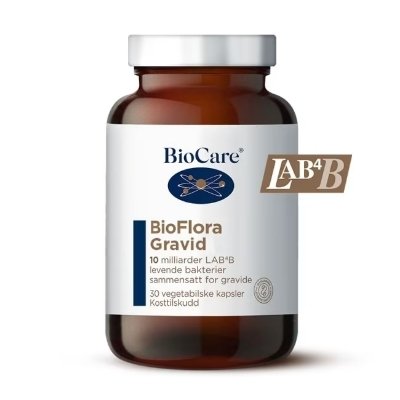 BioCare BioFlora Gravid 30 Vegkapsler BioCare BioFlora Gravid 30 Vegkapsler