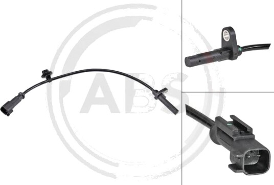 Sensor, ABS A.B.S. 30188 Sensor, ABS A.B.S. 30188