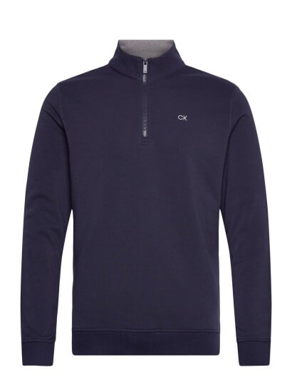 Calvin Klein Golf Rocky Half Zip Sweatshirt Navy XL