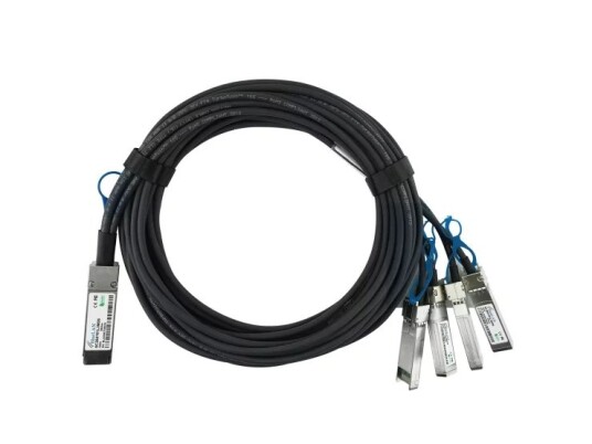 Blueoptics Cab-Q28-S28-2M-Bl 2 M Qsfp28 4Xsfp28 Hankjønn/Hankjønn