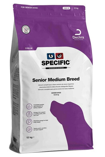 Specific Hundefôr Senior Medium Breed CGD-M 12 kg - Balansert Helsetilskudd for Eldre Hunder