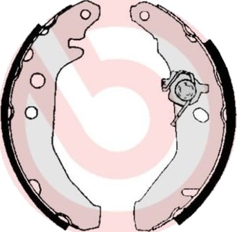 Bremsesko sett BREMBO S 24 516 Bremsesko sett BREMBO S 24 516