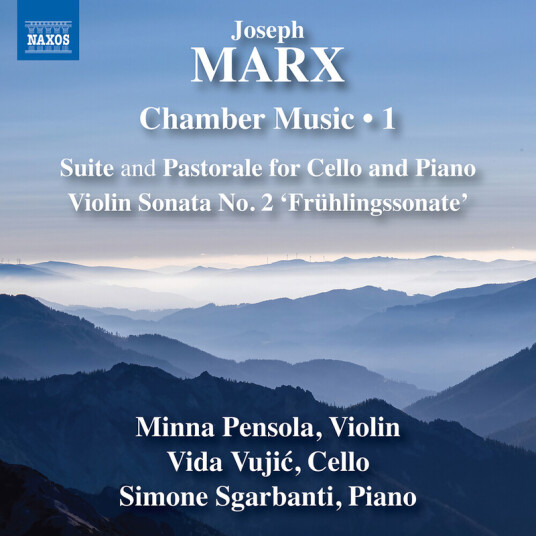 Minna Pensola Vida Vujic Simone Sgarbanti Marx: Chamber Music Vol. 1 CD
