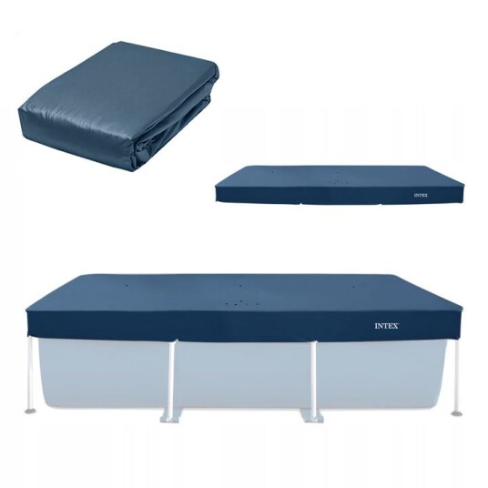 Bassengtrekk presenning til rammebasseng 2,6x1,6m INTEX 28036 Bassengtrekk presenning til rammebasseng 2,6x1,6m INTEX 28036