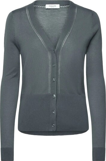 Rosemunde Rwsamira Silk Ls Cardigan Grey M