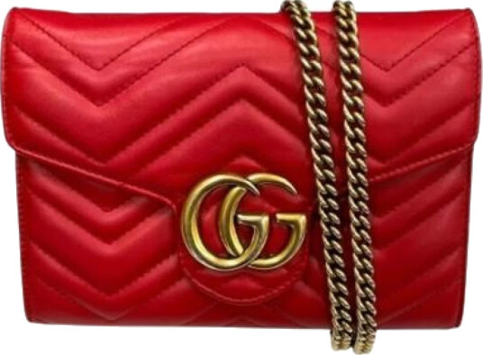 Gucci Vintage Dame Rød Gucci Vintage Dame Rød