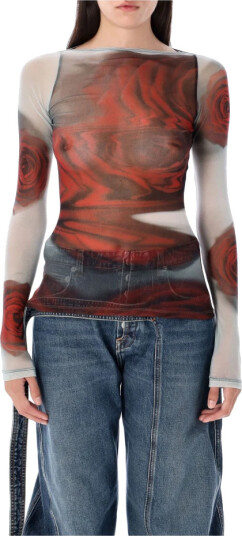 Jean Paul Gaultier Dame Topper Flerfarget L, Jean Paul Gaultier Dame Topper Flerfarget L,