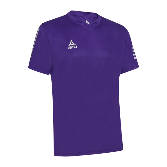 Select Player Shirt Short Sleeve Pisa, t-skjorte herre L Purple