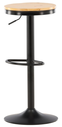 Venture Design Conway barstol Eik utseende/svart Natur