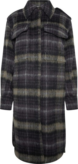 Day Birger et Mikkelsen Josiah - Fluffy Flannel - MEDIUM GREY MELANGE - S