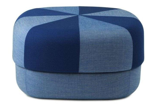 Normann Copenhagen - Circus Pouf Duo Large Blue Normann Copenhagen
