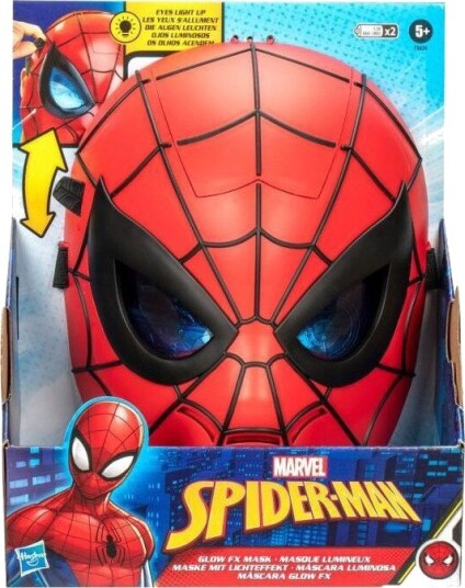 Spider Man Maske Lyser i Mørket