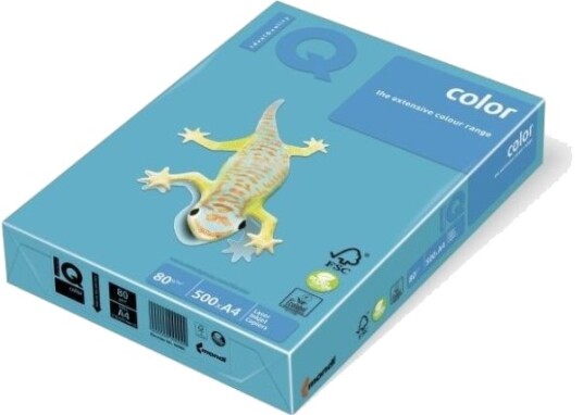 Iq Color Kopipapir Iq Color A4 80 G Mørk Blå 500 Ark Iq Color Kopipapir Iq Color A4 80 G Mørk Blå 500 Ark