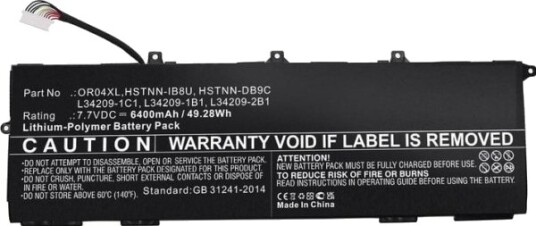 Coreparts-Batteri 52Wh Li-Polymer 7,7V 