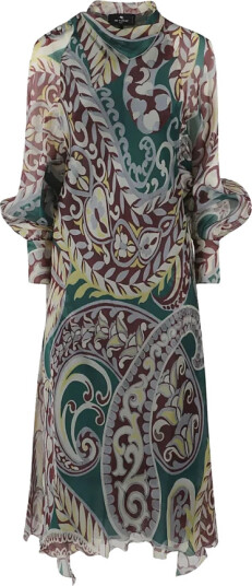 Etro Dame Kjoler Flerfarget M, Etro Dame Kjoler Flerfarget M,
