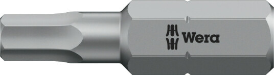 Wera 840/1 Z 25 mm Bit med 1/4" Seksantfeste for Hex Plus-profil