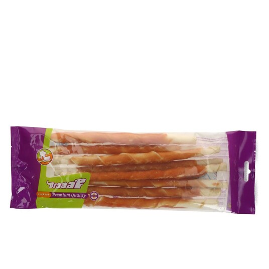 Braaaf Twister Chicken 25 cm (8 Stk) 2 X 220 G Braaaf Twister Chicken 25 cm (8 Stk) 2 X 220 G