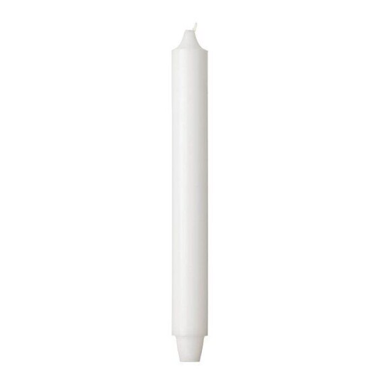 Edelweiss Herregårdlys 30 cm 1 stk hvit