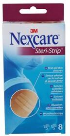 Nexcare 3M Nexcare Steri Strip Sårlukningsstrips 2 str. 8 stk. Nexcare 3M Nexcare Steri Strip Sårlukningsstrips 2 str. 8 stk.