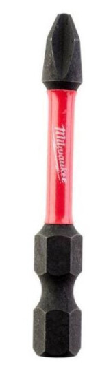 Milwaukee SHOCKWAVE 50 mm PH2 Bits - 10-pakning for Elektroverktøy Milwaukee SHOCKWAVE 50 mm PH2 Bits - 10-pakning for Elektroverktøy