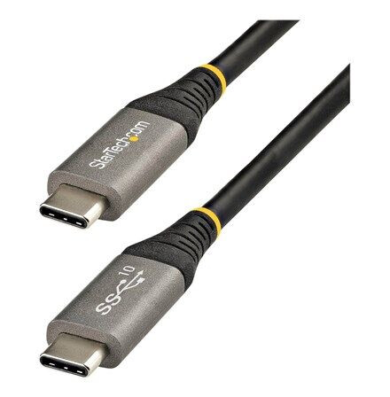 StarTech 0,5m USB C Kabel 10Gbps 100W Strømkabel Svart