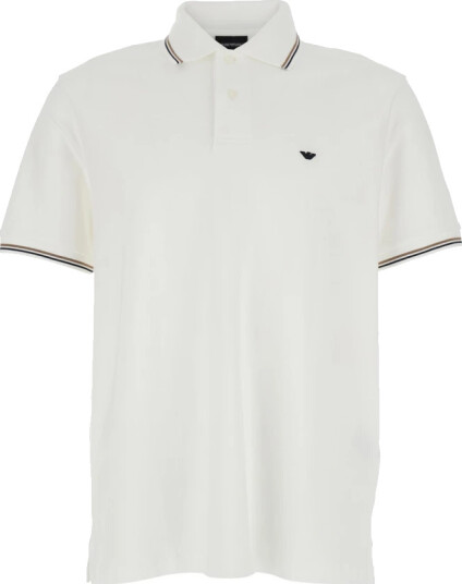 Emporio Armani Herre Topper Hvit M,