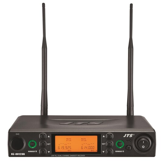 Jts Ru-8012db Trådløs Mottaker, Dobbel 506-542mhz Jts Ru-8012db Trådløs Mottaker, Dobbel 506-542mhz