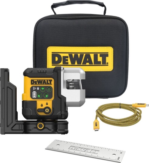 DeWalt Krysslaser DCLE14301GB-XJ Med Grønn Laser