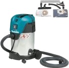 Makita VC3011L Grovstøvsuger 30L L-klasse med Push & Clean 1000W