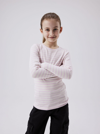 Name It Suraja Xsl Long Sleeve Top Rosa 116