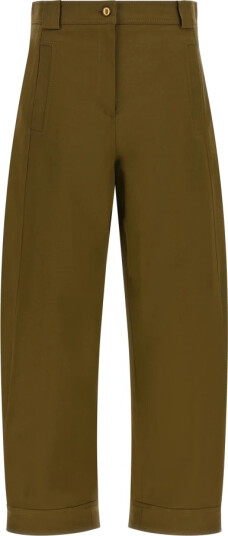 Max Mara Dame Bukser Grønn XS,