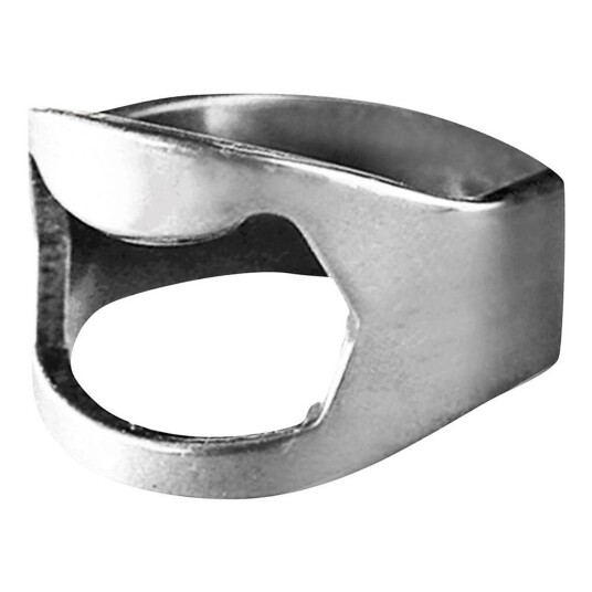 Catsson Int Group LTD Flaskeåpner Ring Sølv - 22 mm