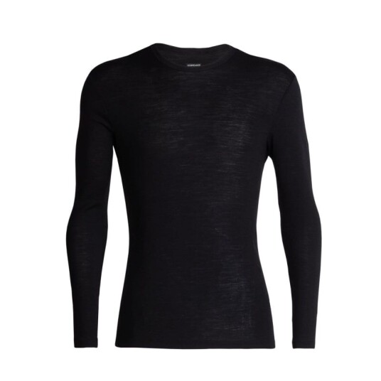 Icebreaker Men's 175 Everyday Longsleeve Crewe L, Black Icebreaker Men's 175 Everyday Longsleeve Crewe L, Black
