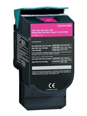 Lexmark C540H1MG Toner Magenta kompatibel 2000 sider Lexmark C540H1MG Toner Magenta kompatibel 2000 sider