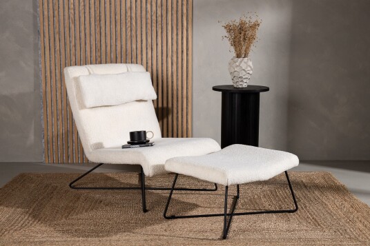 Venture Home Laconia Lenestol Hvid Venture Home Laconia Lenestol Hvid