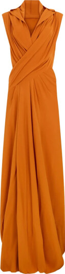Alberta Ferretti Dame Kjoler Oransje M,