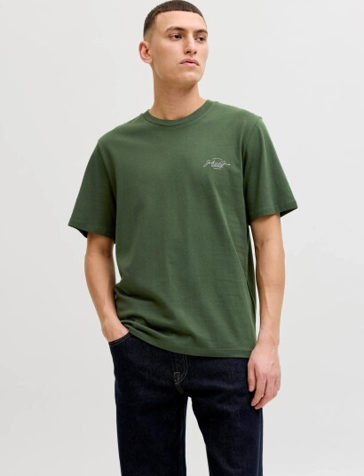 Jack & Jones Jjferris Tee Ss Crew Neck 3Pk Mp Green M