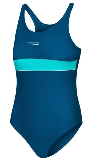 Aqua-Speed Girls' Badedrakt Emily Nautical Aqua Speed Størrelse 134 Aqua-Speed Girls' Badedrakt Emily Nautical Aqua Speed Størrelse 134