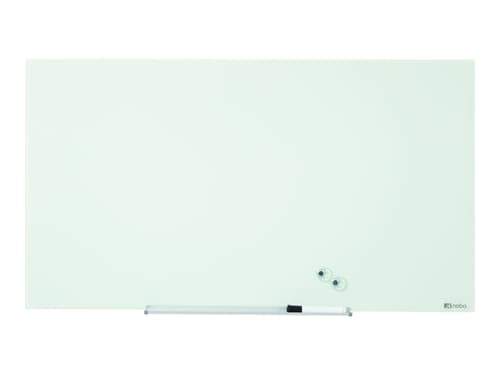 Nobo Glasstavle Widescreen 99x56cm 45 "hvit Nobo Glasstavle Widescreen 99x56cm 45 "hvit