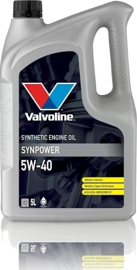 Motorolje VALVOLINE 5W40 SYNPOWER A3/B4 5L Motorolje VALVOLINE 5W40 SYNPOWER A3/B4 5L