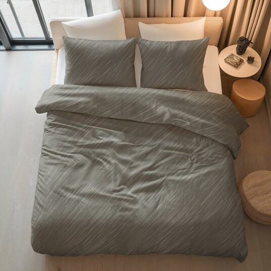 Sengesett Mellow Stone Grey 240x220 / Bomull