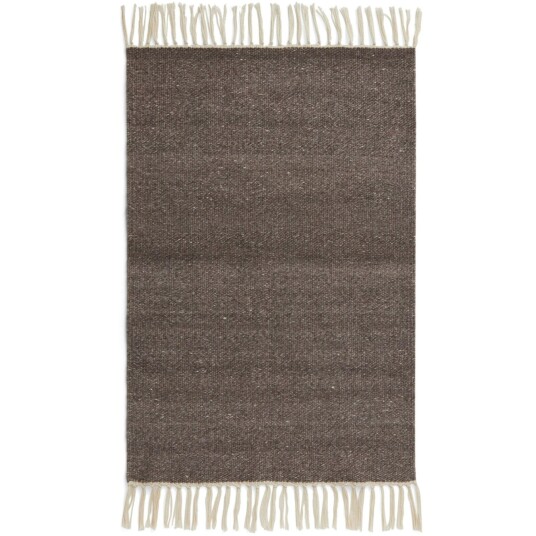 Formgatan Fringe Teppe 60x90 cm Taupebrun
