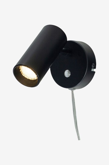 Aneta Lighting LightingVegglampe ConcordSvartVegglamperFra Homeroom