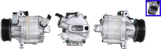 ELSTOCK 51-1124 AC-kompressor ELSTOCK 51-1124 AC-kompressor