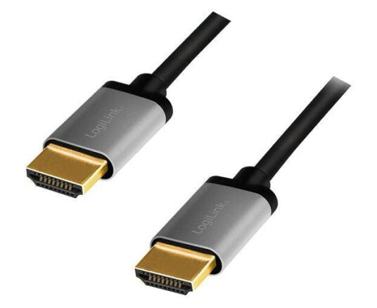 LogiLink cable HDMI cable CHA0100 4K/60 Hz, aluminum, 1 m LogiLink cable HDMI cable CHA0100 4K/60 Hz, aluminum, 1 m