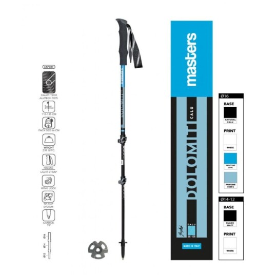 Masters Dolomiti Calu (SMU) Black/Blue 110-135 Masters Dolomiti Calu (SMU) Black/Blue 110-135